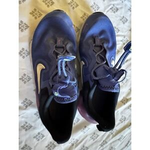 Nike Run Flow Thunder Blue DR0471-400 BLUE/pink/white Sneakers Kids Size 1Y SB16